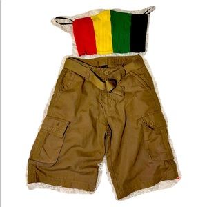 Earthy Caribbean roots inspired outfit